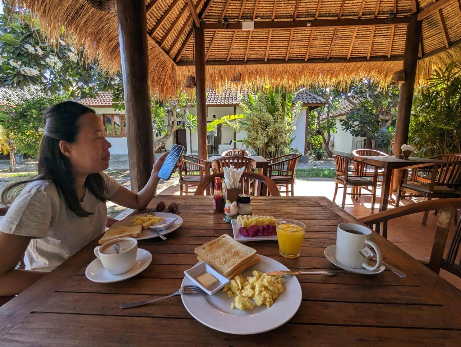 Si Pitung Village Gili Air Bagian luar foto